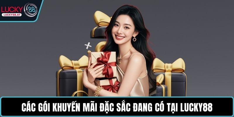 Các gói khuyến mãi đặc sắc đang có tại LUCKY88