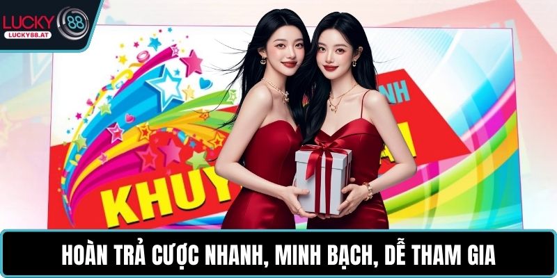 Hoàn trả cược nhanh, minh bạch, dễ tham gia