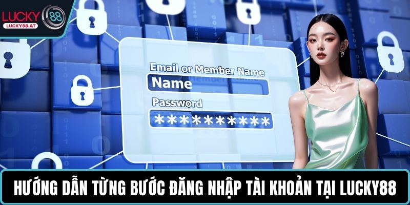 Hướng dẫn từng bước đăng nhập tài khoản tại LUCKY88