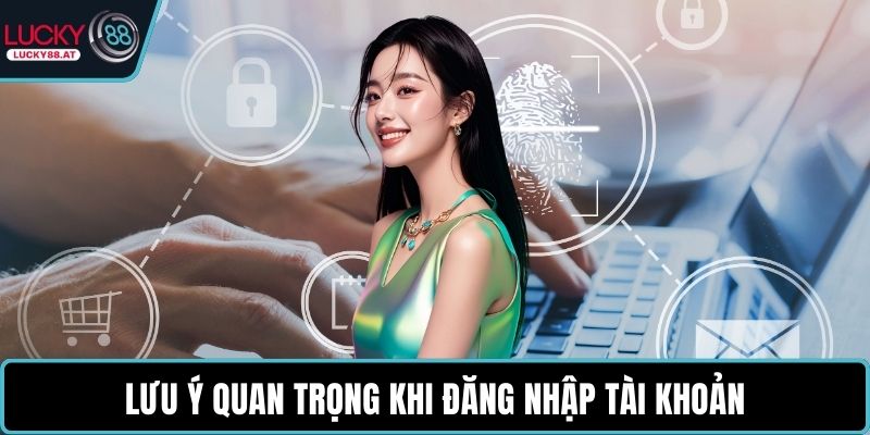 Lưu ý quan trọng khi đăng nhập tài khoản